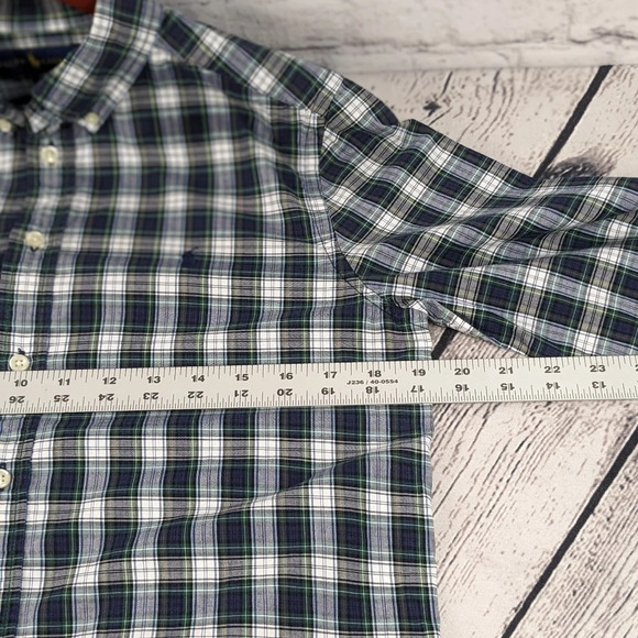 Ralph Lauren boys 14/16 plaid long sleeve shirt - Picture 4 of 7